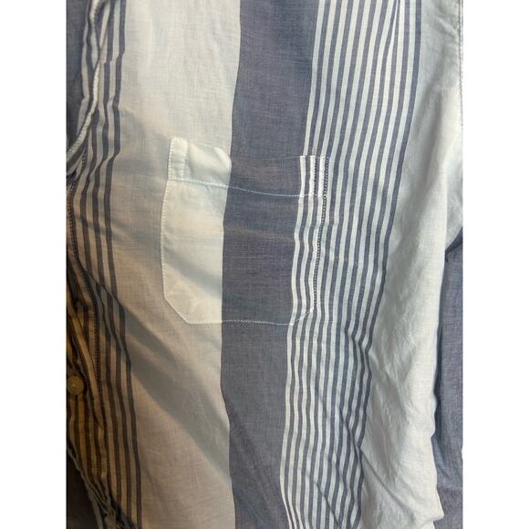 Grayson The Hero Striped Button Down Shirt Size XL Classic Striped Long Sleeve - Picture 4 of 8
